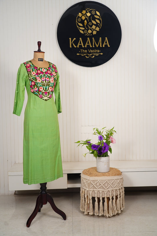 Harit Phooljaal Royale Kurta